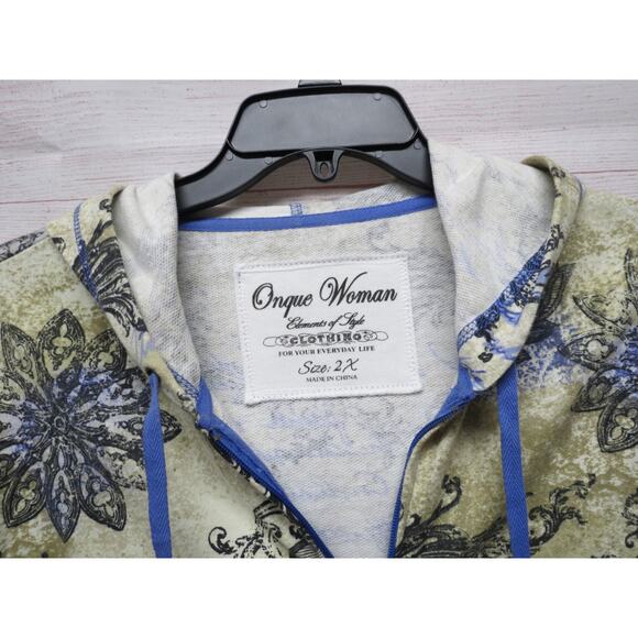 Lot of 6 Plus Size 2X Tops Blouses Jacket d&co Worthington Onque - Picture 3 of 16